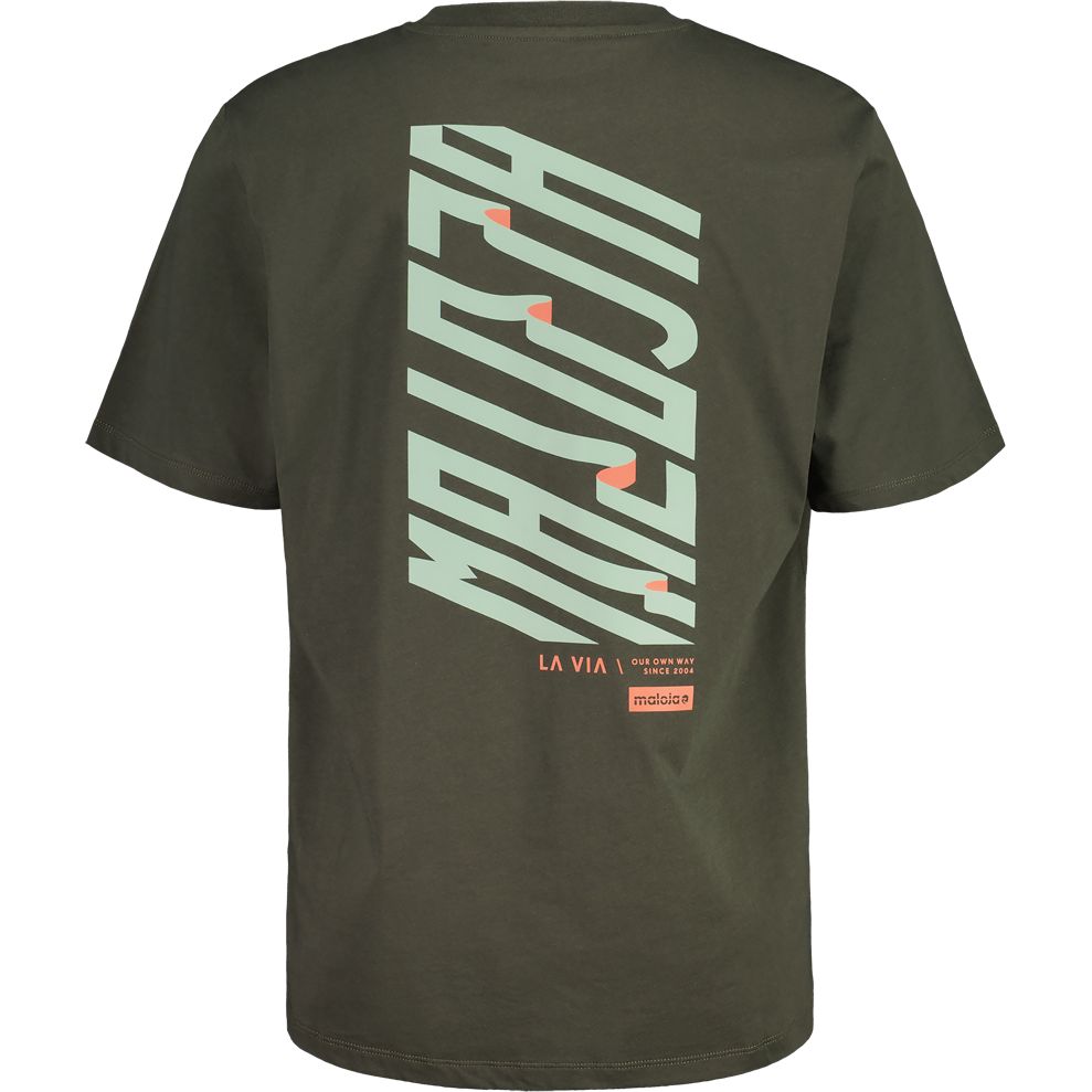 Maloja StoriaM. Organic Cotton Tee Men - alpine woods 8958