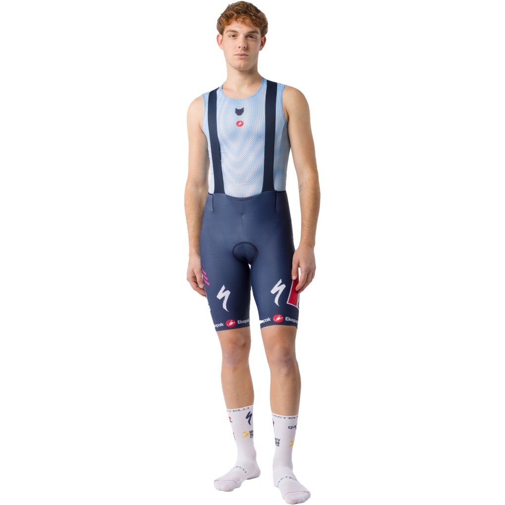Castelli Free Aero Race S Bibshorts Team Soudal Quick-Step Men - belgian blue 424