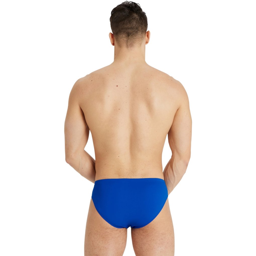 arena Performance Solid Team Swim Briefs Men - Royal-White