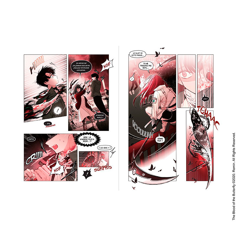 K-DREAM Livre Sangs et Papillons Tome 1