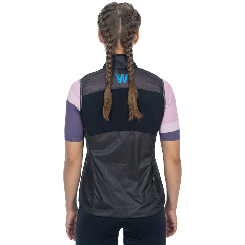 CUBE TEAMLINE Repulse Wind Gilet Women - black