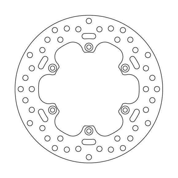 Disque de frein Rond Brembo fixeRef : 68B40752