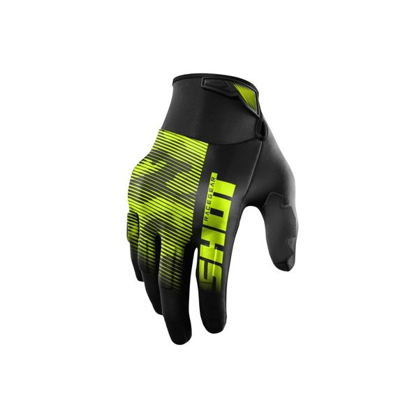 Shot DRIFT Enduro Gloves - TACTIC 2025 - Yellow / BlackRef: SO2622