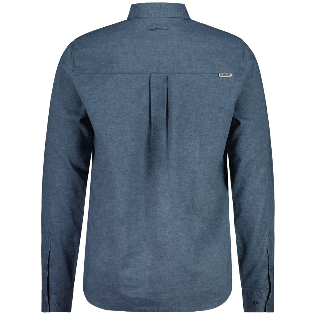 Maloja RainierM. Shirt Men - dusty blue 1225