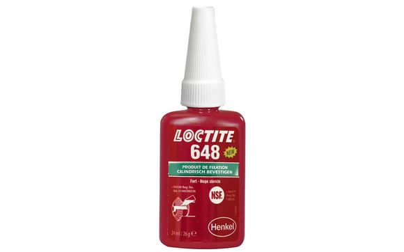 Frein filet Loctite Fixation des emmanchements 648 - flacon 24ml UniverselRef : LO00003A / 1100013
