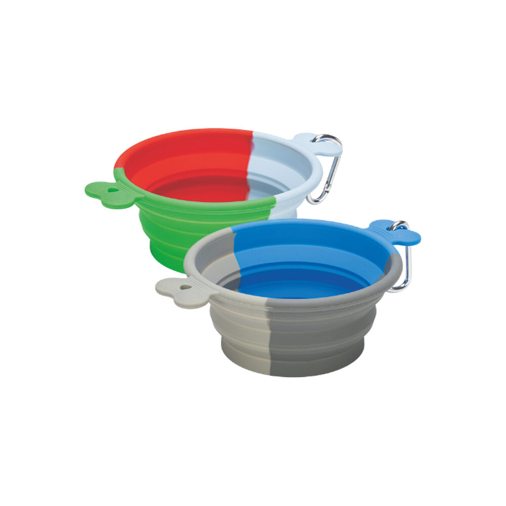 Beeztees Travel Bowl Rua - Blue