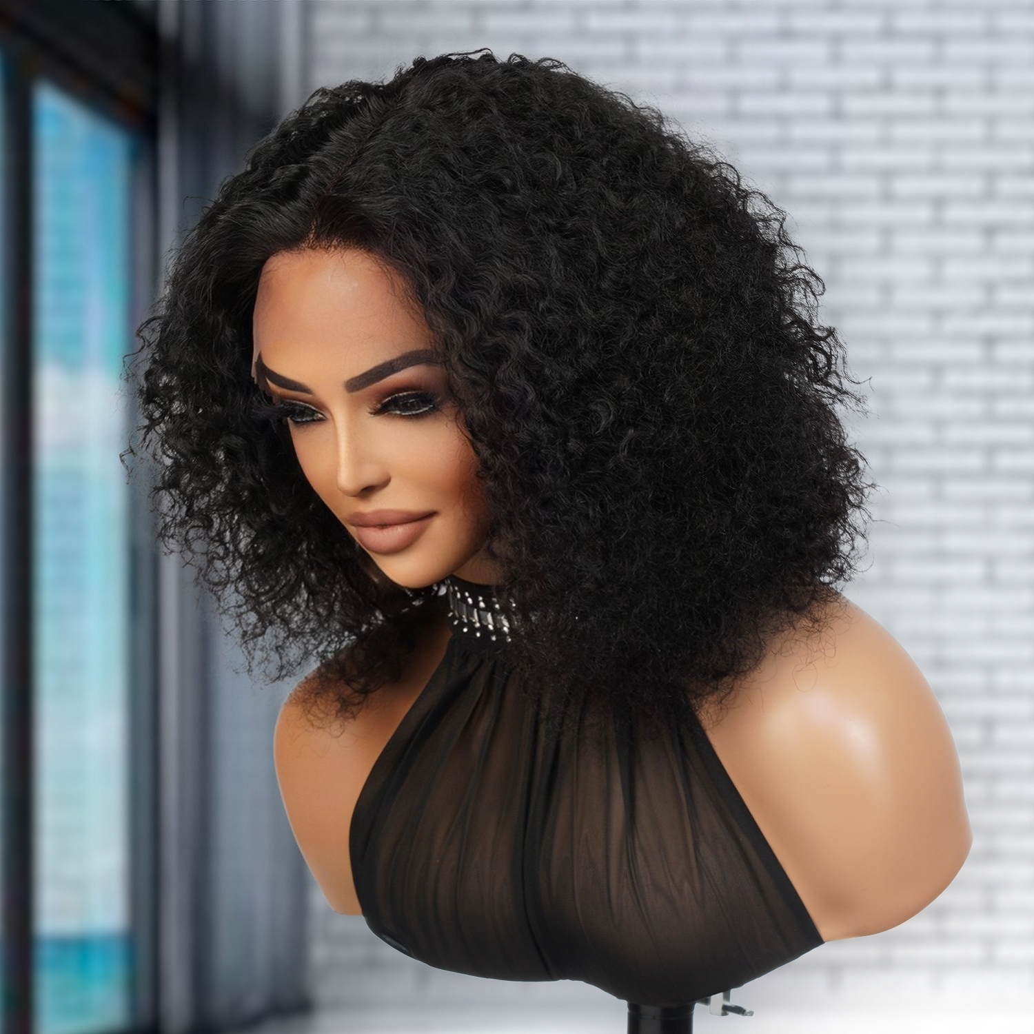 100% Human Hair Lace Front Wig Opal