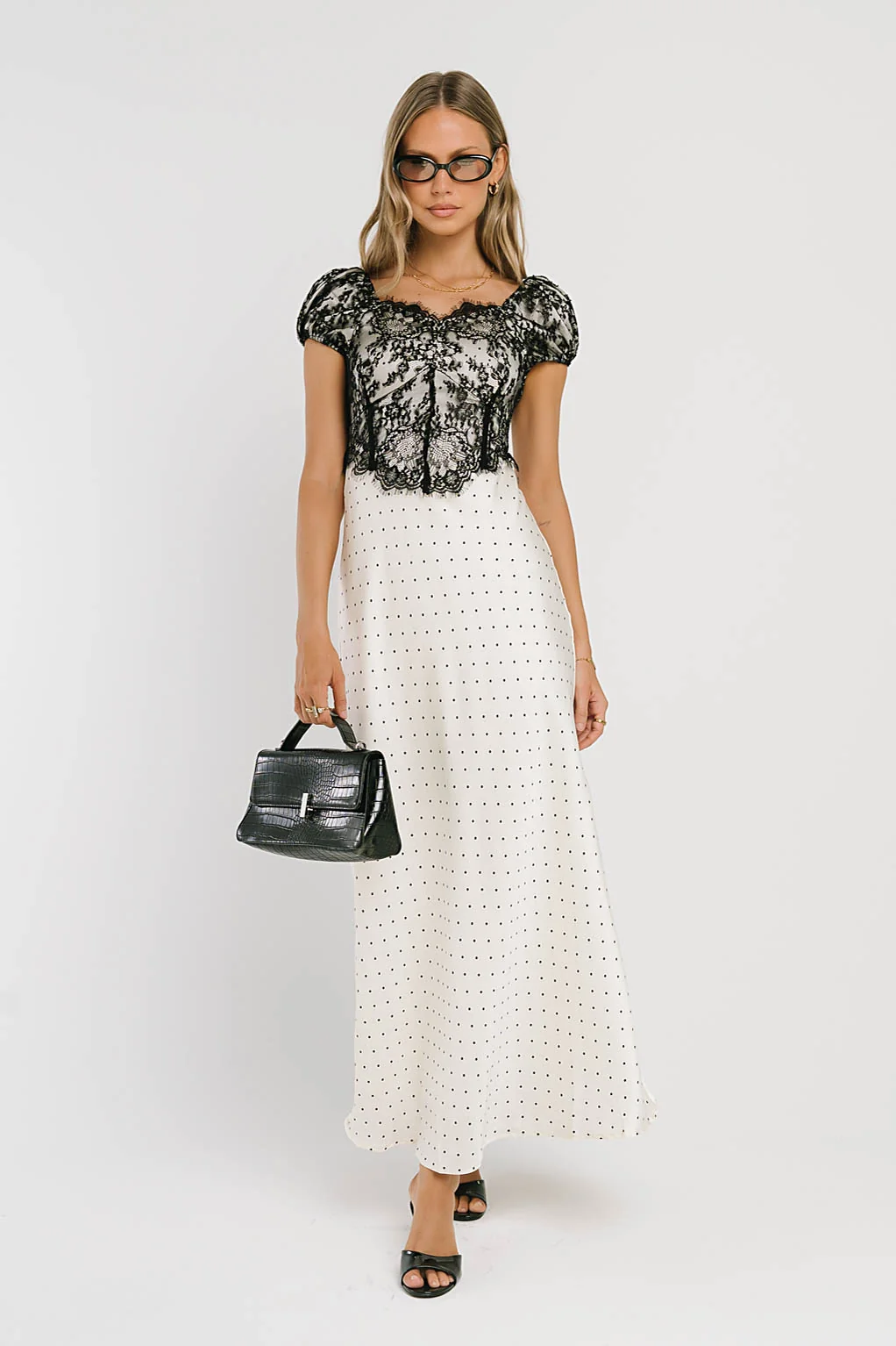 Briar Polka Dot Maxi Dress