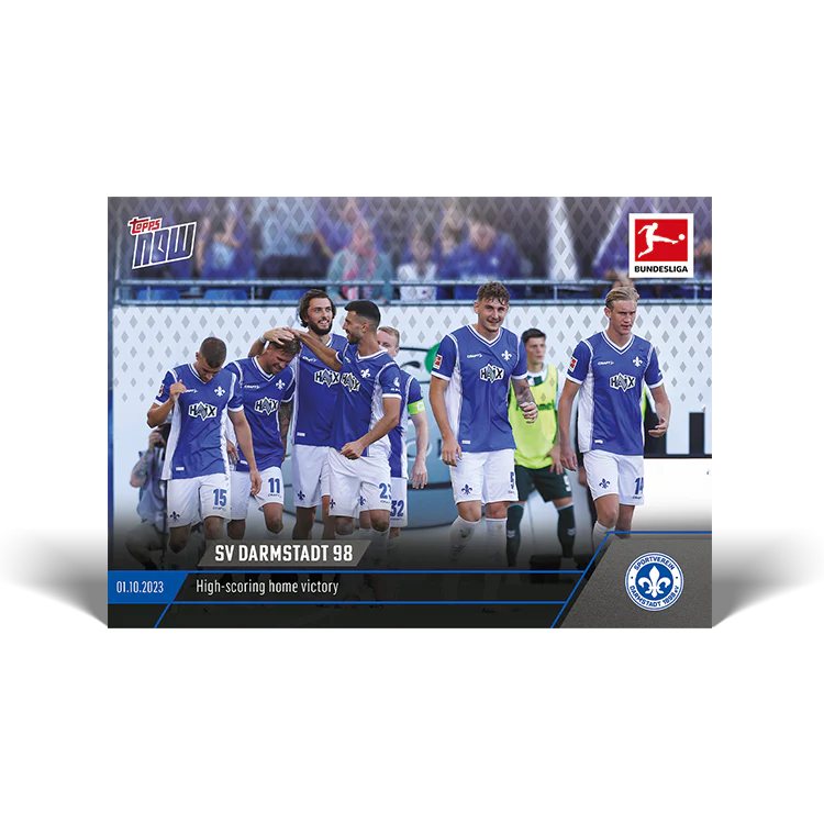 Topps UK - SV Darmstadt 98 - High-scoring home victory- Bundesliga TOPPS NOW® Card #40