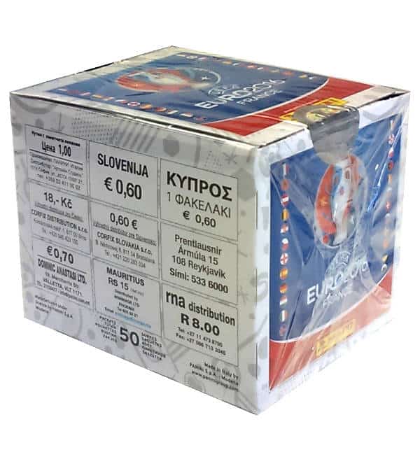 Panini EURO 2016 Box with 50 Packets