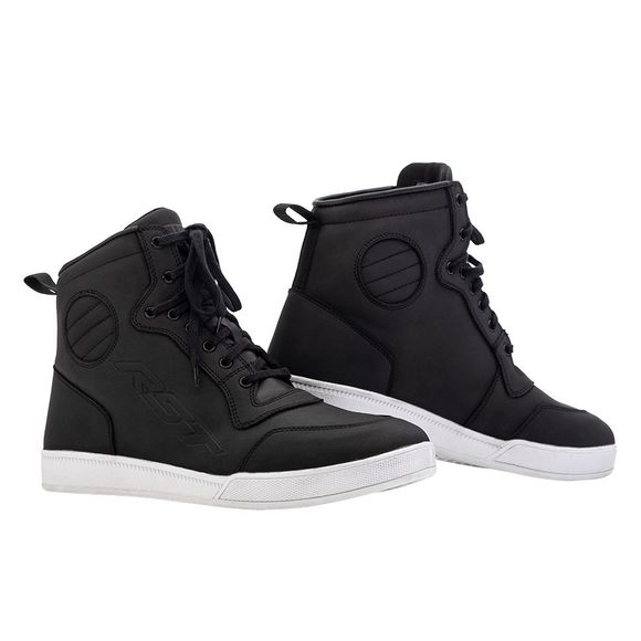 Rst Hitop Waterproof Women'S Motorcycle Sneakers - BlackRef: RST0184