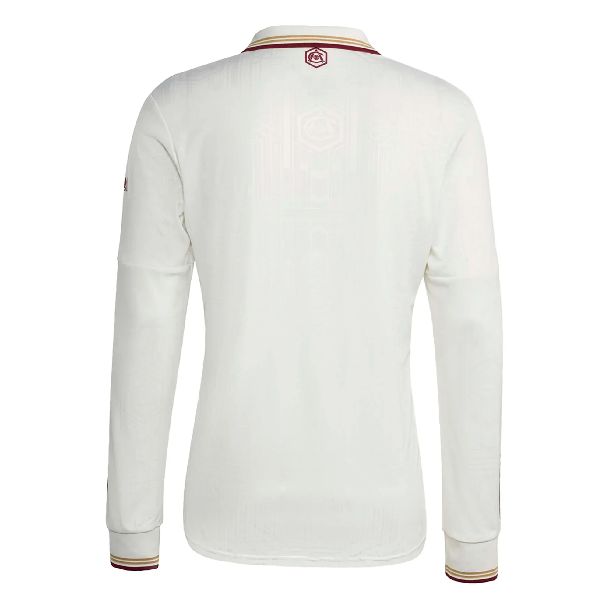 Arsenal Third Long Sleeve Jersey 25/26 (White/Burgundy)