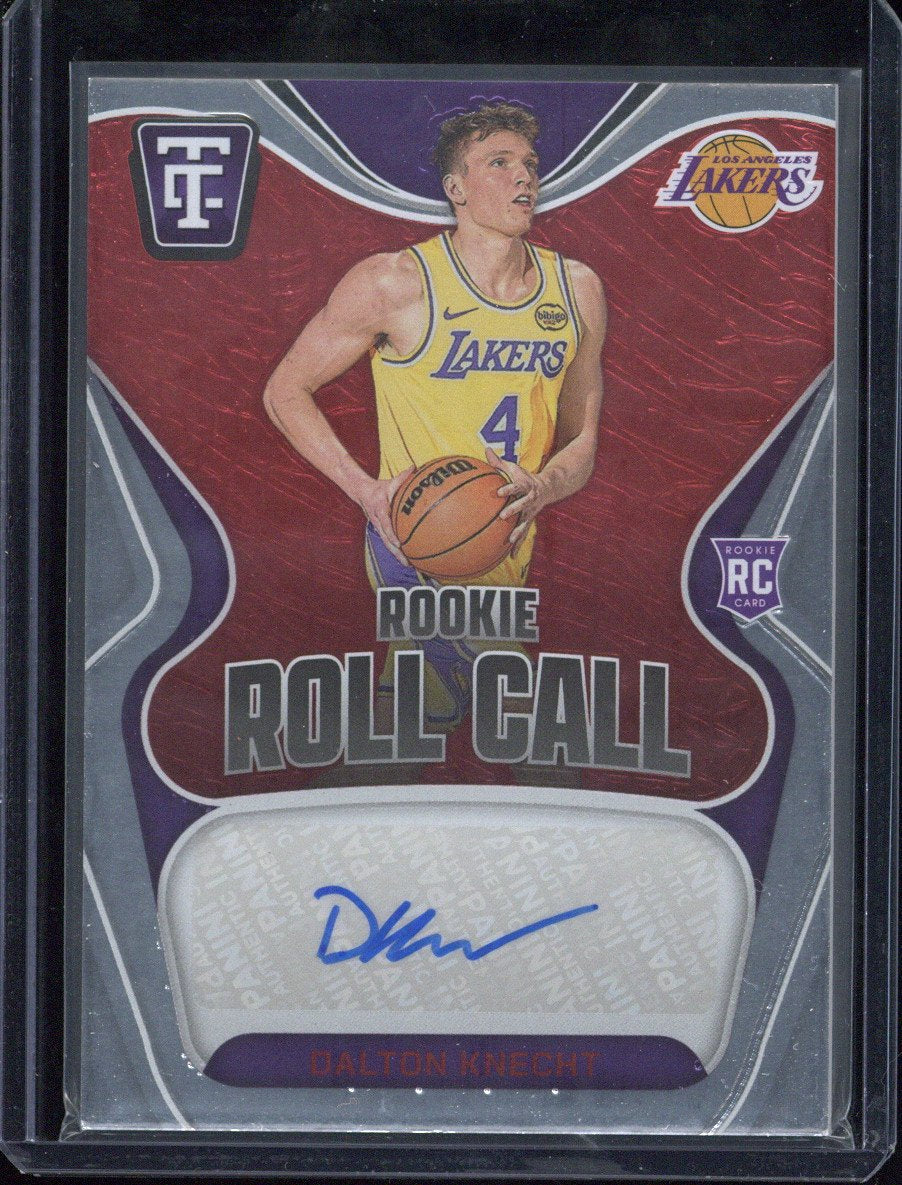 2024-25 Panini Totally Certified Basketball Dalton Knecht RC Autograph /75 #RC-DAL