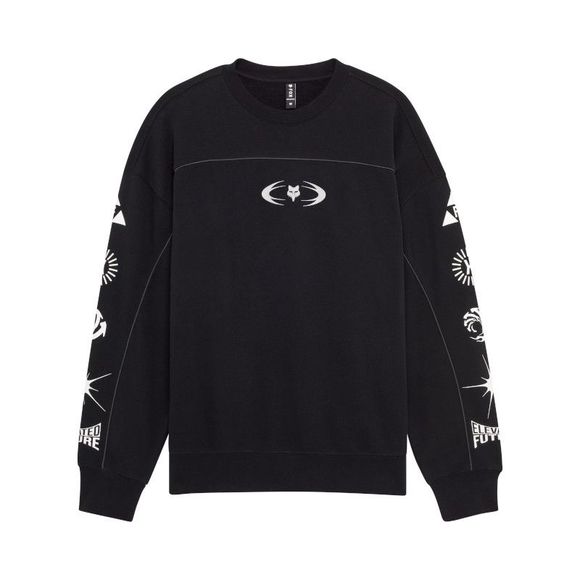 Fox IMAGE COSMO OVERSIZED CREW Long Sleeve T-shirt - BlackRef: FX6158