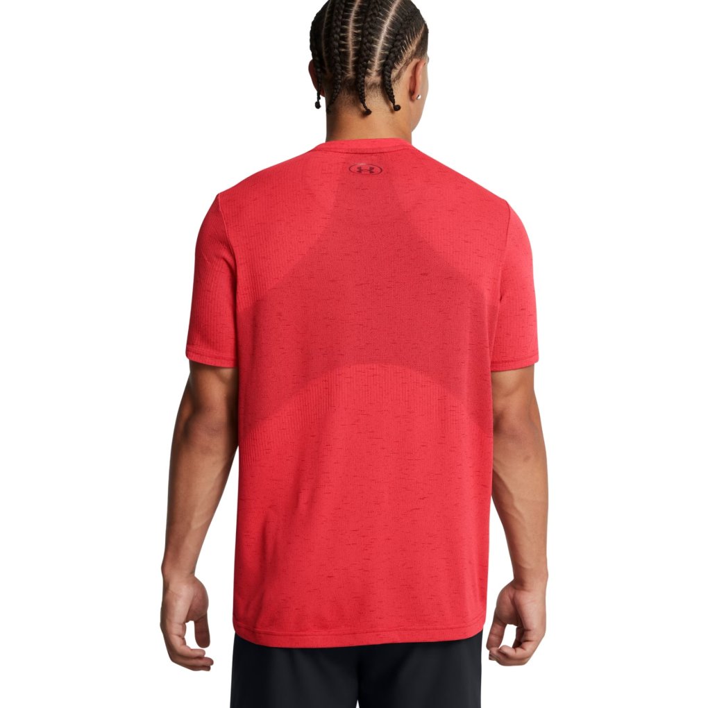 Under Armour UA Vanish Seamless Short Sleeve Shirt Men - Racer Red/Cardinal