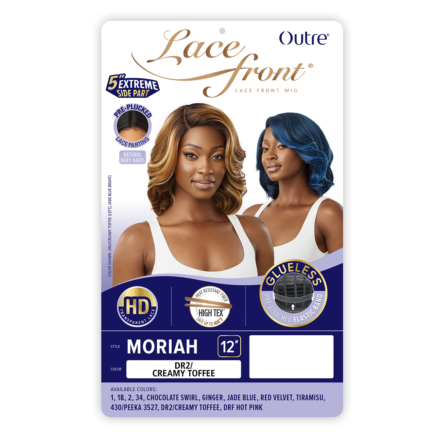 Outre HD Lace Front Wig Glueless Moriah
