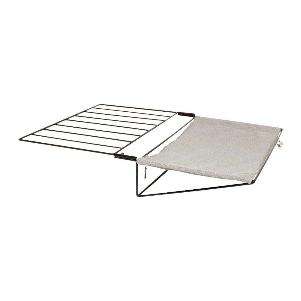 D&D Oliver Bed and Radiator Hammock - 45 x 35 x 10 cm - Grey