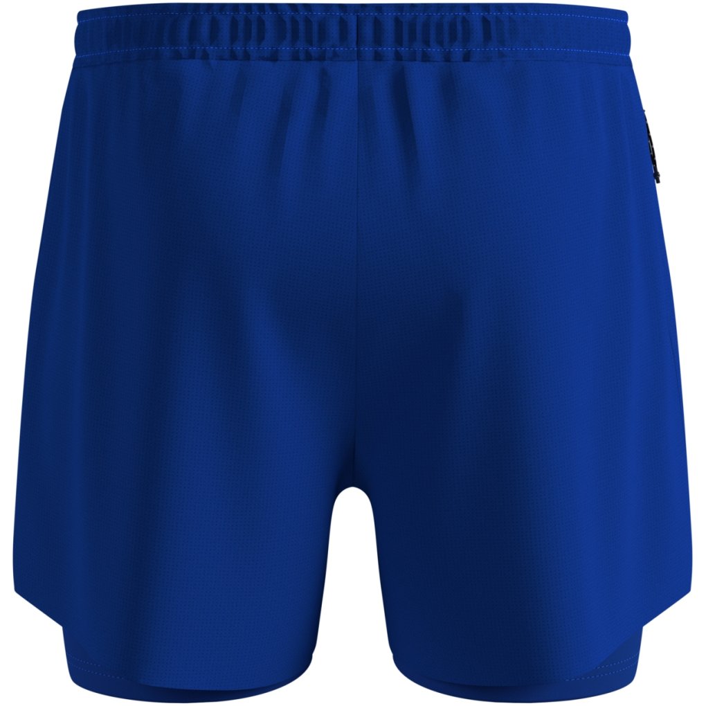 Odlo Zeroweight 5 Inch 2-in-1 Running Shorts 2.0 Men - dazzling blue - mazzarine blue