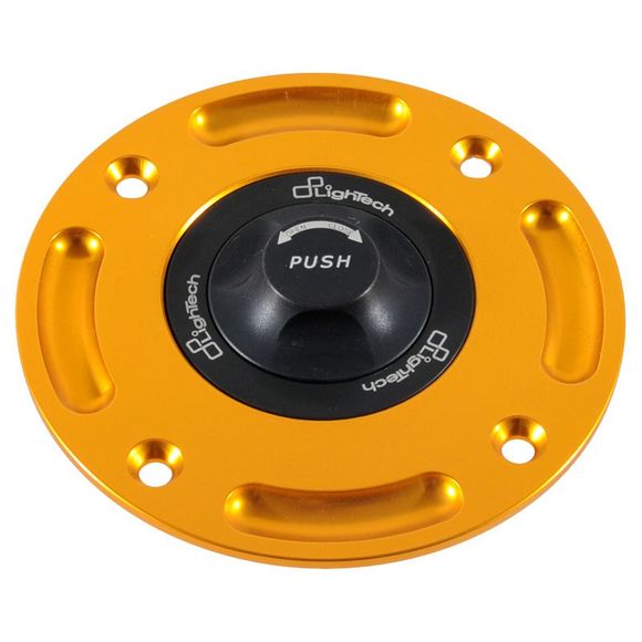 LighTech Quick Release Fuel Cap - YellowRef: TR20