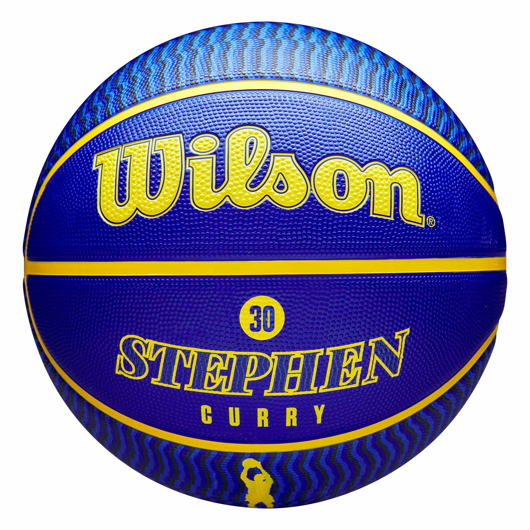 Stephen Curry Golden State Warriors NBA Icon Outdoor Basketball (Size 7)