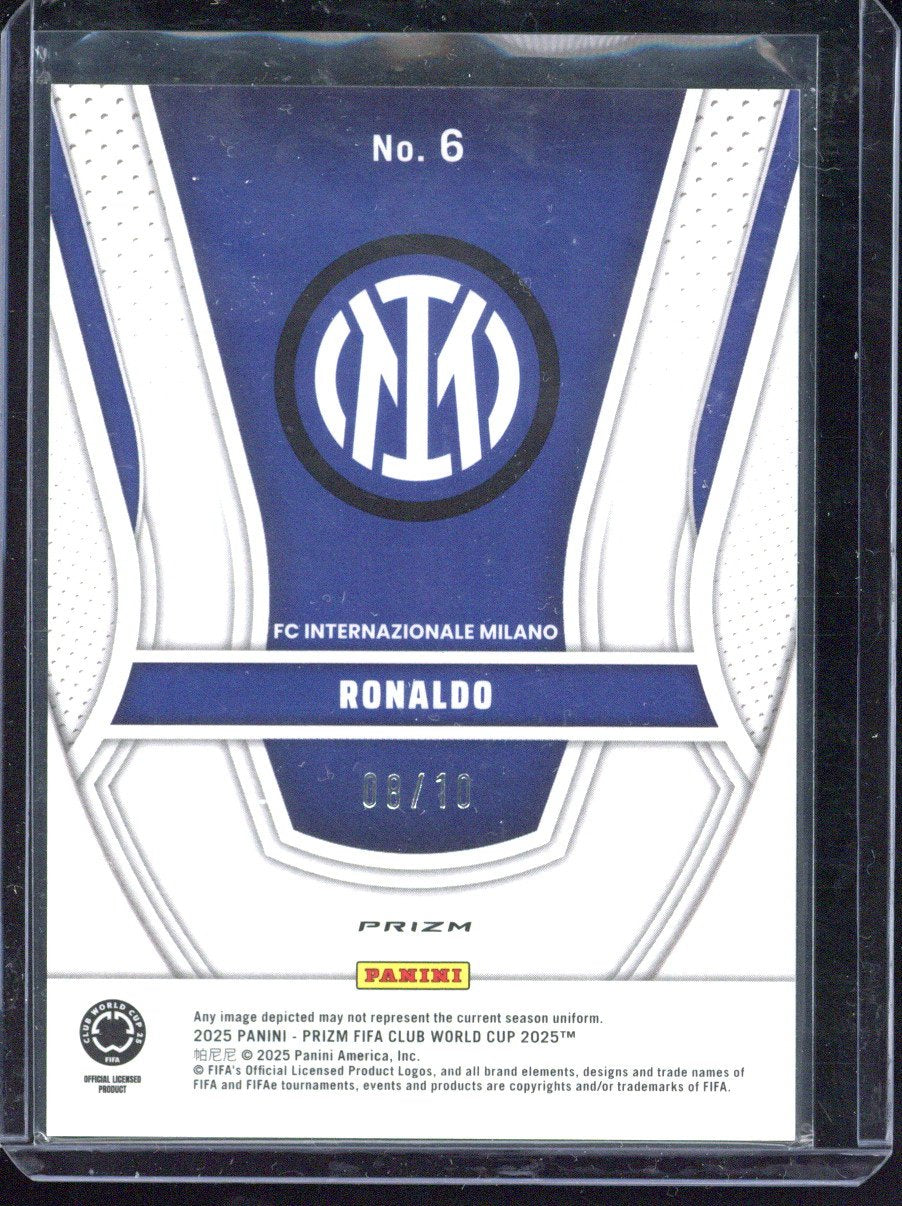 2025 Panini Prizm Club World Cup Ronaldo /10 #6