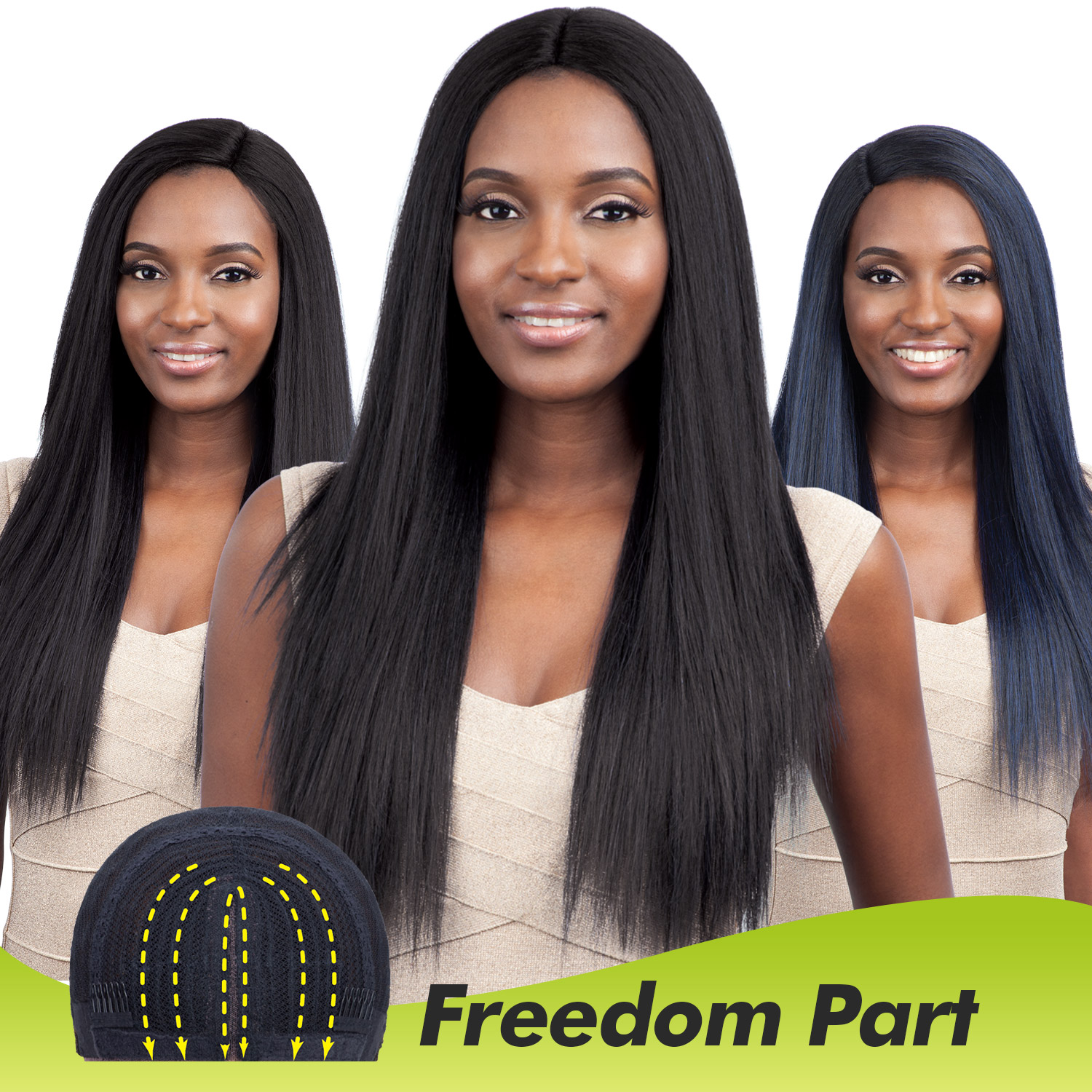 ModelModel Synthetic Hair Wig Freedom Part 101