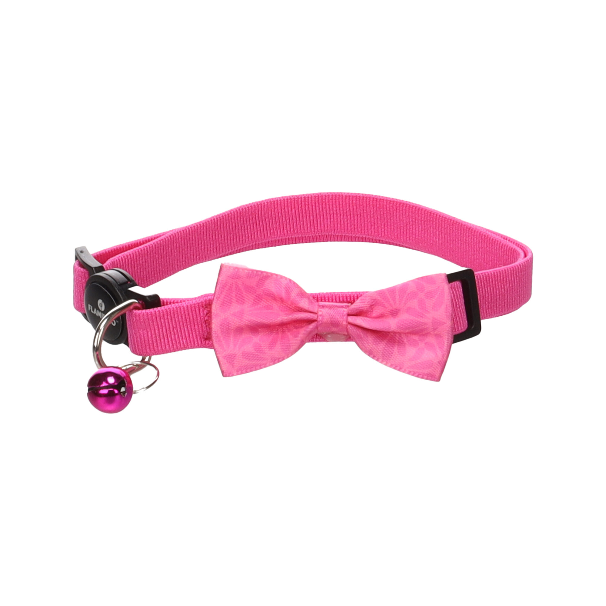 Flamingo Castor Cat Collar - Pink - 20-35 cm