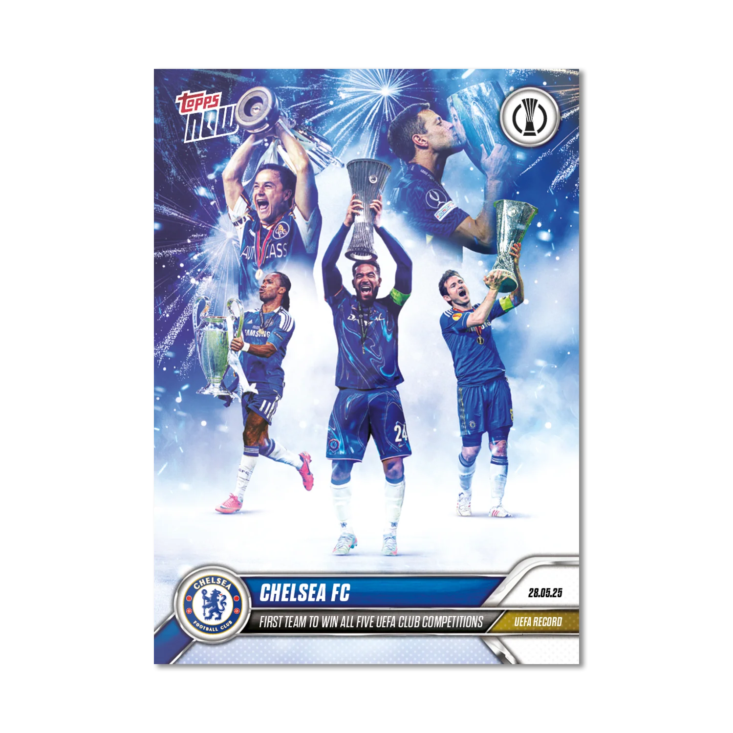 Chelsea FC - 2024-25 UECL Topps NOW® - Card 16