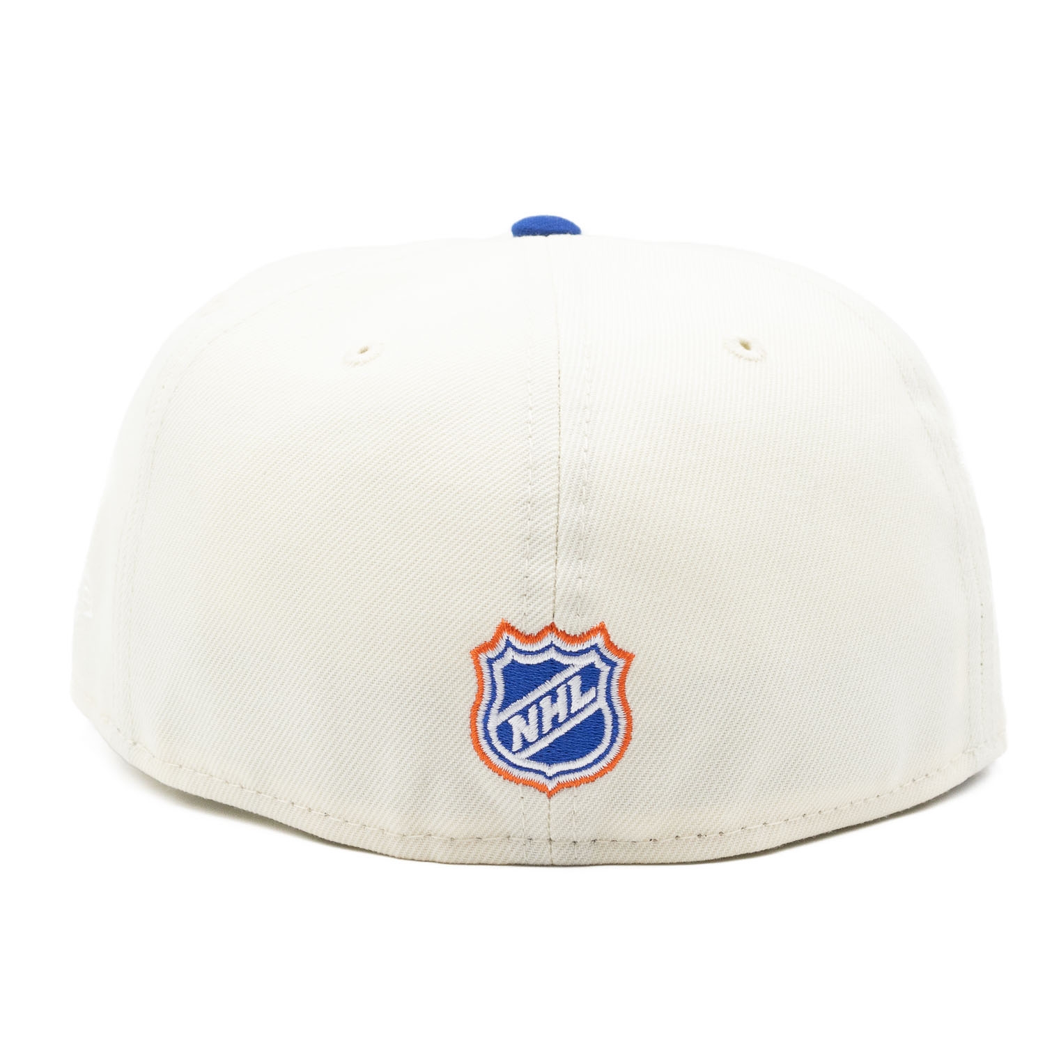Edmonton Oilers Inaugural Season New Era 59FIFTY Fitted NHL Cap Chrome
