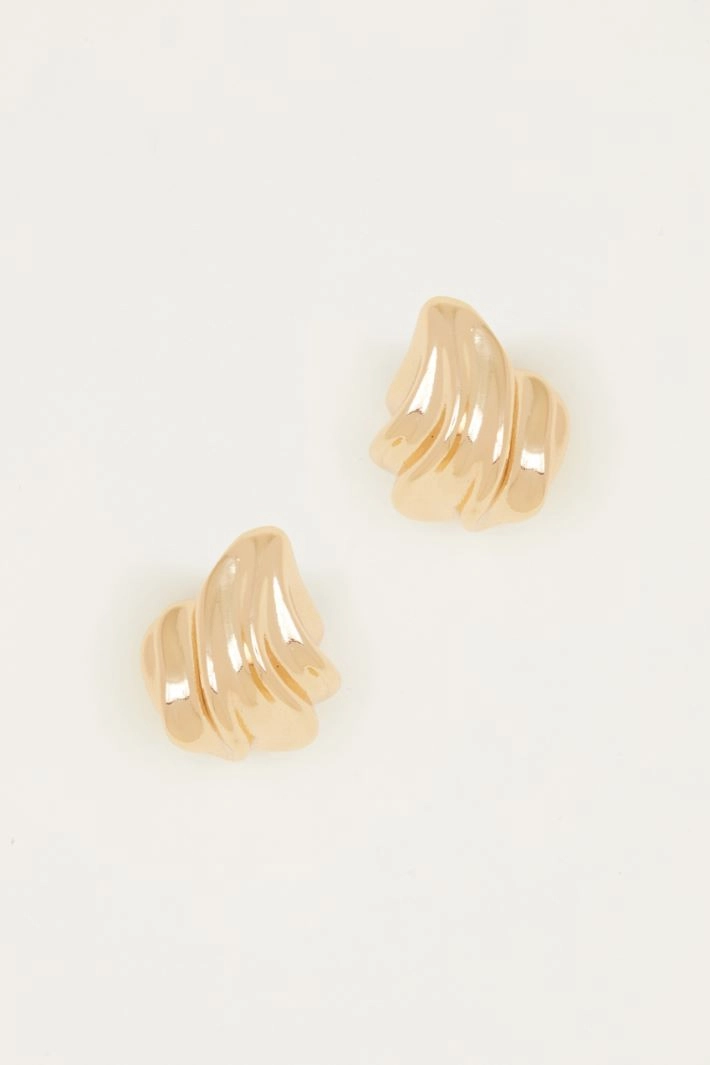 Wave earrings - GOLD