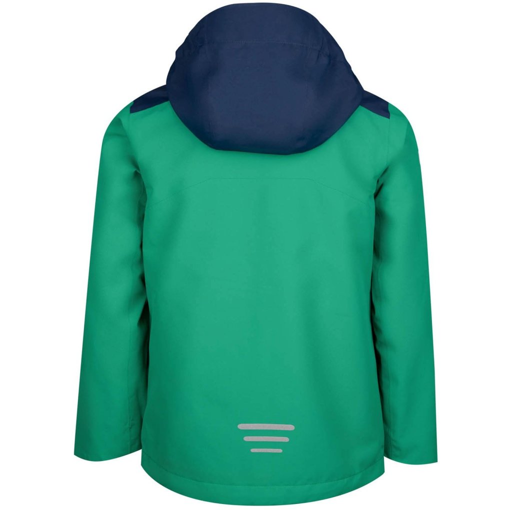 Trollkids Bergen Jacket Kids - Pepper Green/Navy