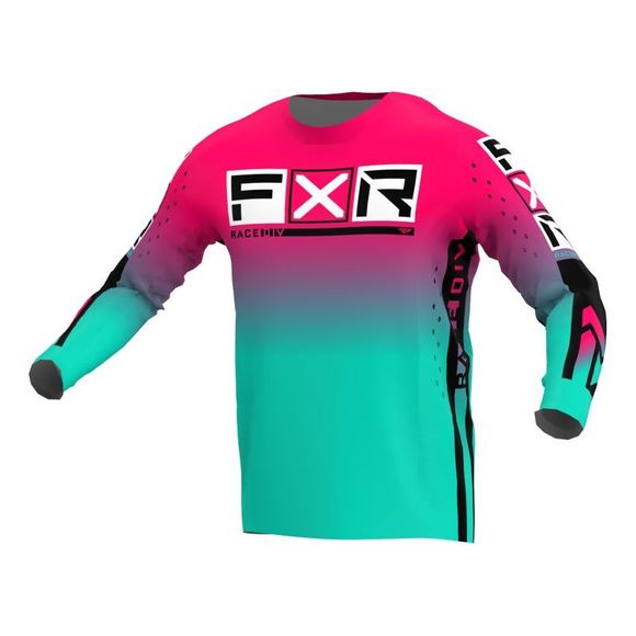 FXR PODIUM PRO 2022 cross jersey - Pink / BlueRef: FXR0374
