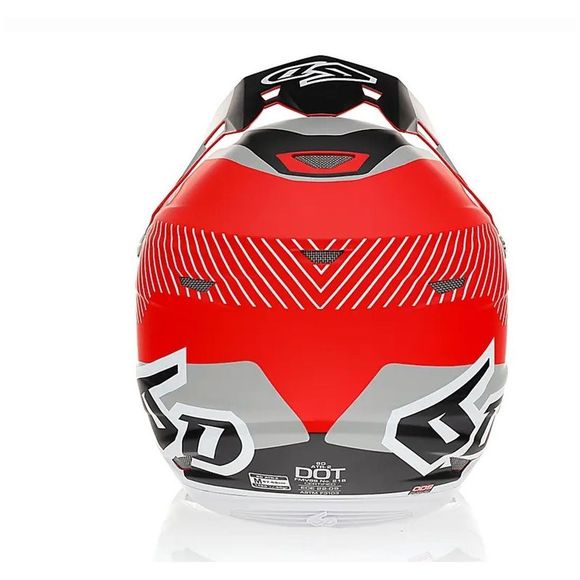 Casque cross 6D Helmets ATR-2 FUSION 2024 - Noir / RougeRef : DH0029