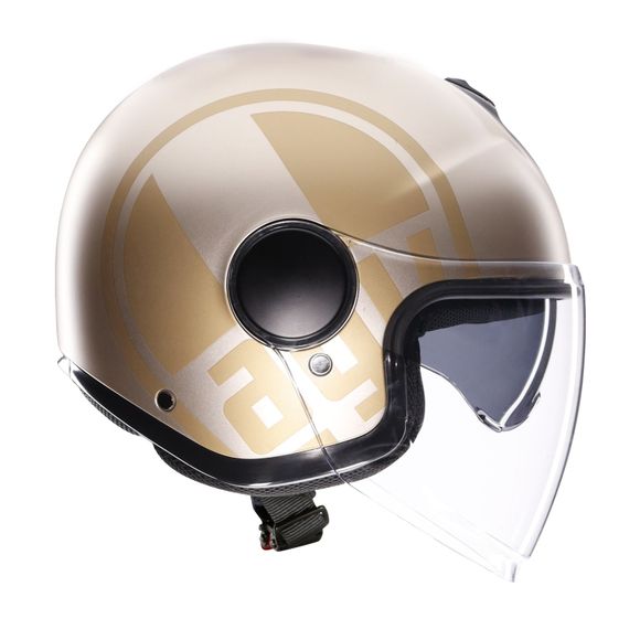 Casque jet AGV ETERES - SIROLO - Blanc / JauneRef : AG1080