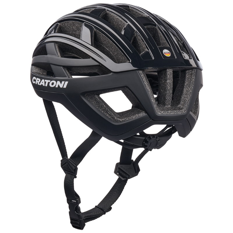 CRATONI C-AirLite Bike Helmet - black glossy-matt