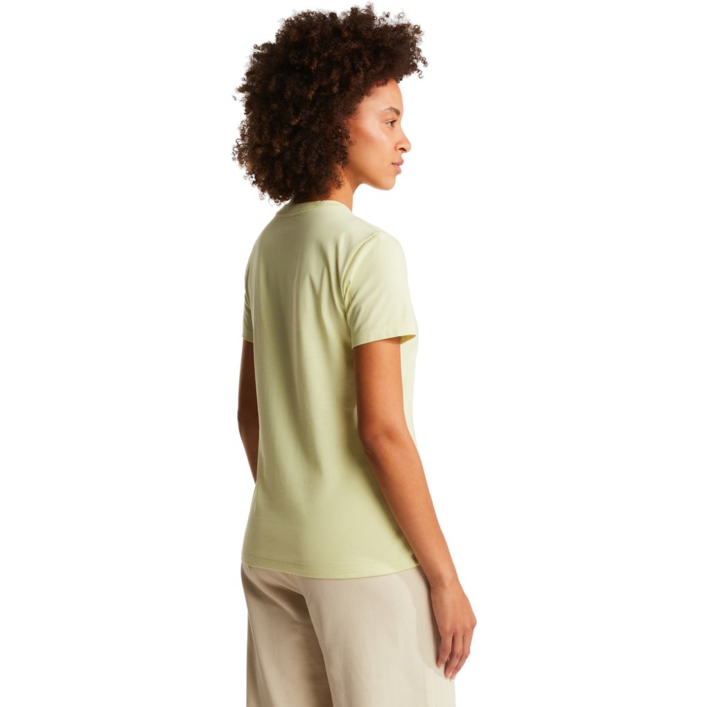 The North Face Evolution Simple Dome Slim T-Shirt Women - Lemon Mist