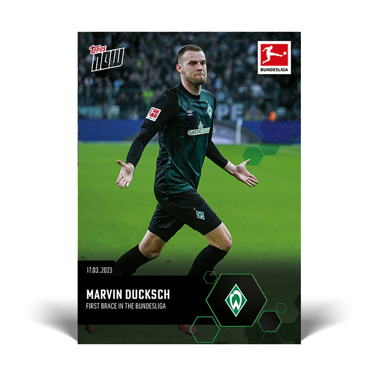 Topps UK - 8 Cards Bundle - Bundesliga TOPPS NOW® #158-165