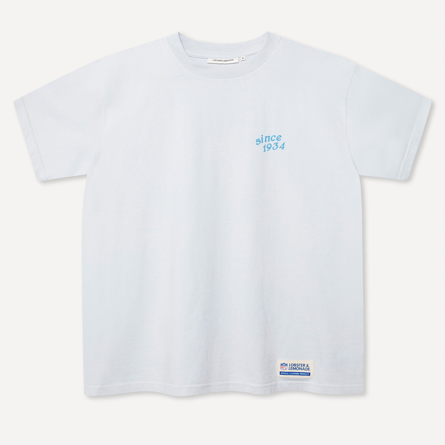 Detroit Lions L&L '89 Classics NFL T-Shirt Light Gray