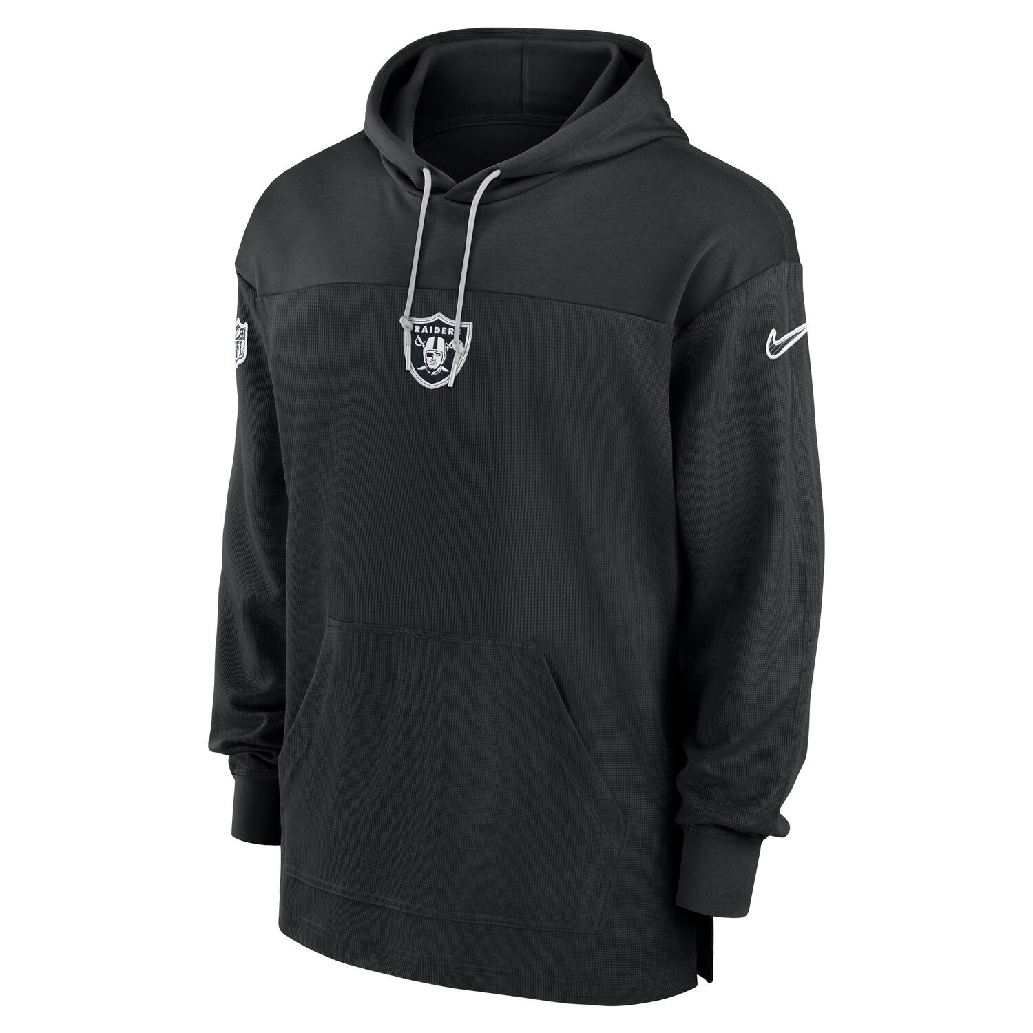 Las Vegas Raiders 2024 NFL On-Field Sideline Nike Jersey Hoodie Black