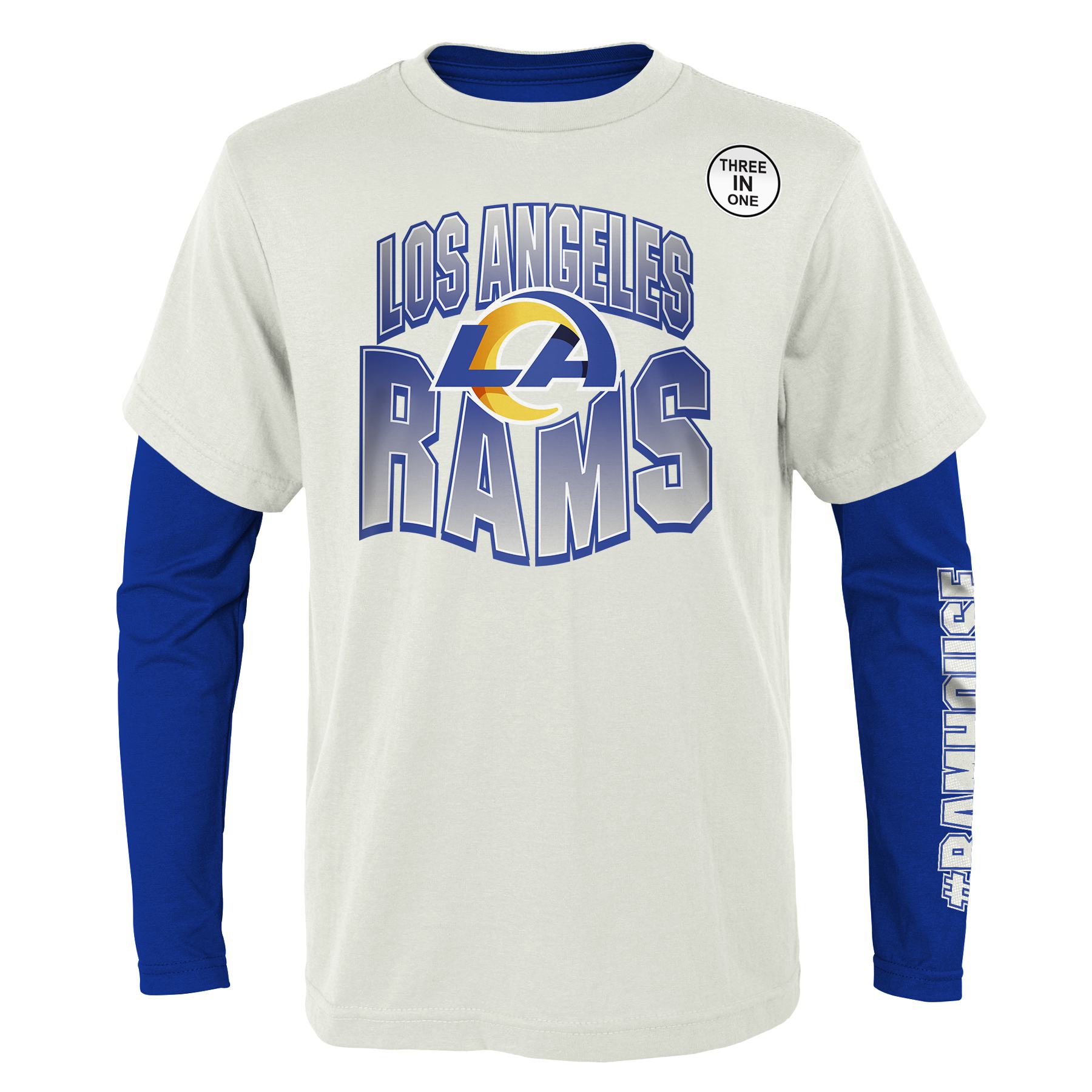 Los Angeles Rams Game Day 3-in-1 Combo NFL Shirt (YOUTH)