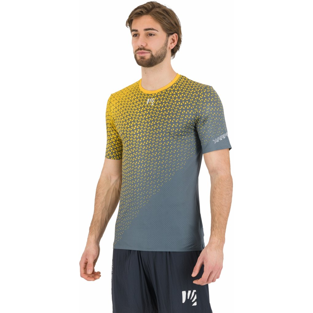 Karpos Lavaredo Ultra Running Jersey Men - dark slate/sunset/bright white