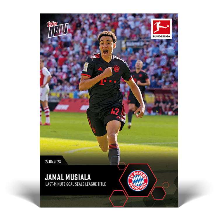 Topps UK - 7 Cards Bundle - Bundesliga TOPPS NOW® #212-218