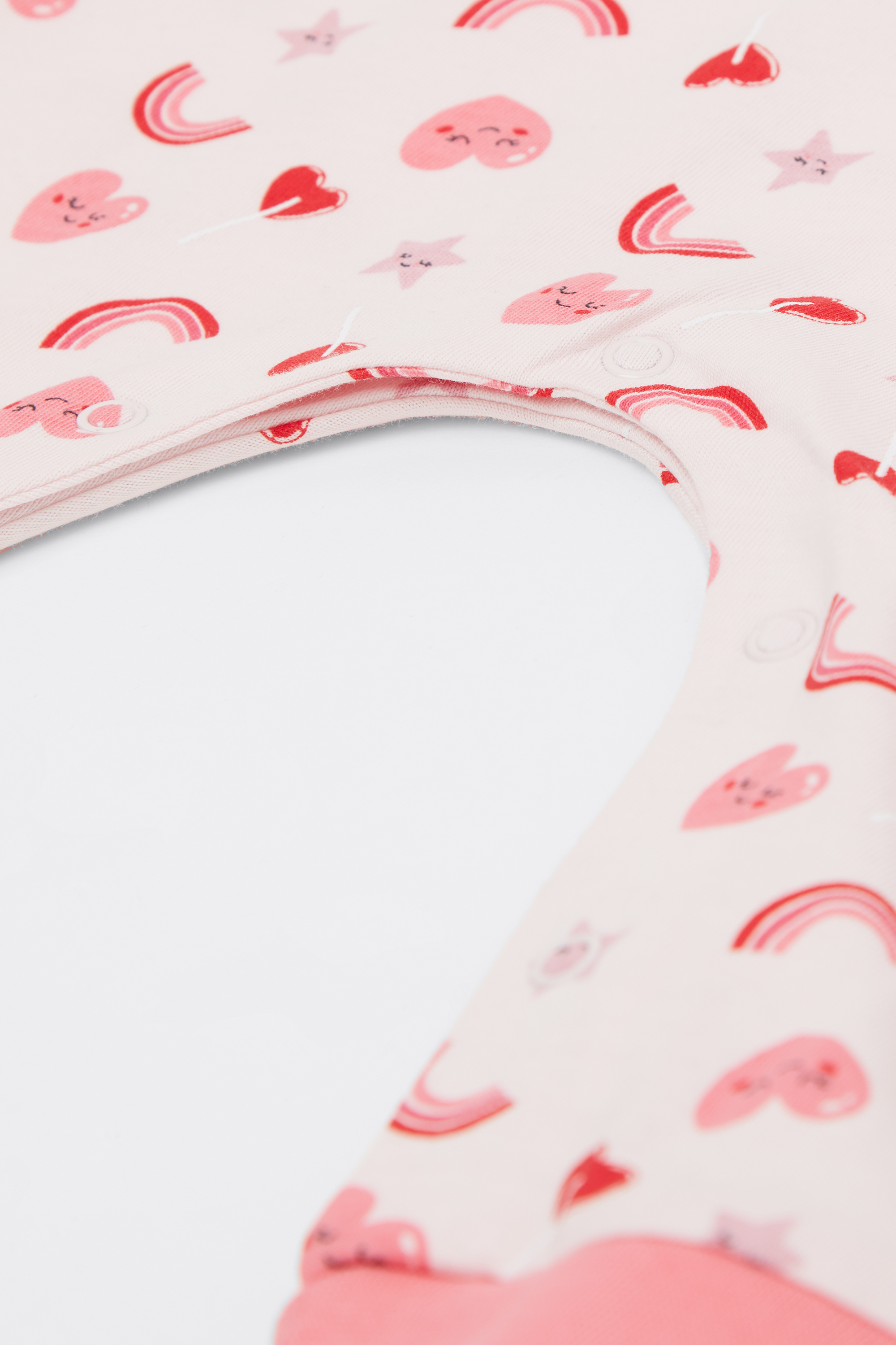 Baby Pure Cotton Playsuit with Long Sleeves