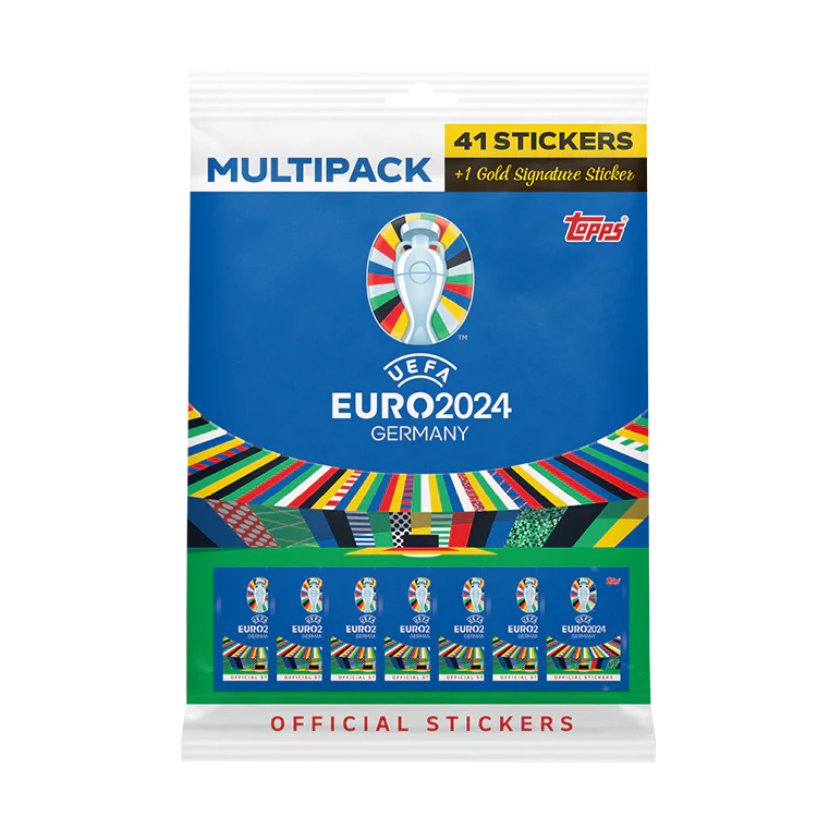 Official Euro 2024 Sticker Collection - Multipack