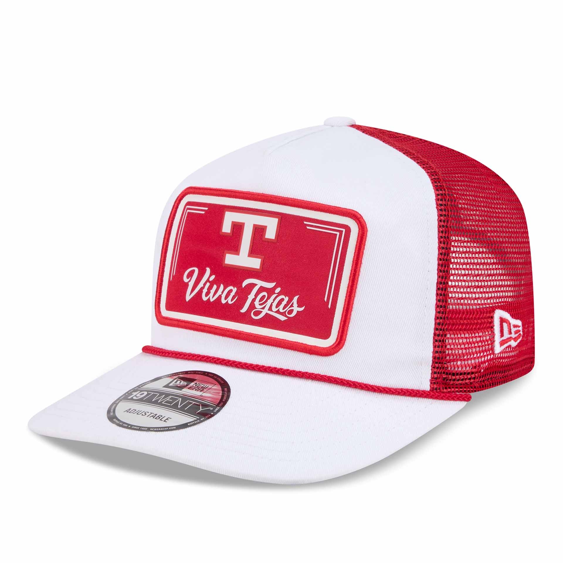 Texas Rangers 2026 MLB City Connect 19TWENTY Fan Pack Adjustable Trucker Cap White