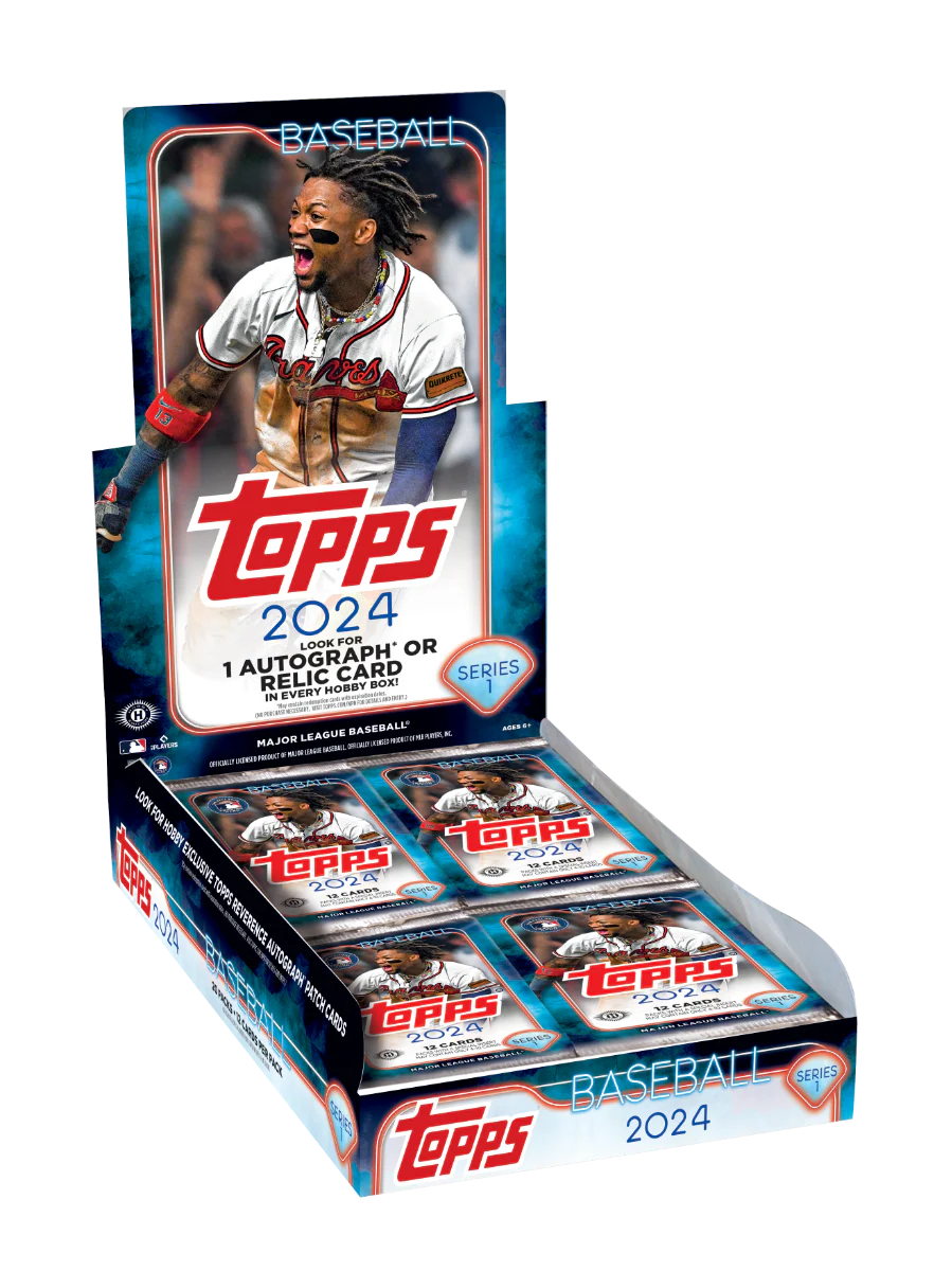 2024 Topps Baseball Series 1 - Hobby Box - UK