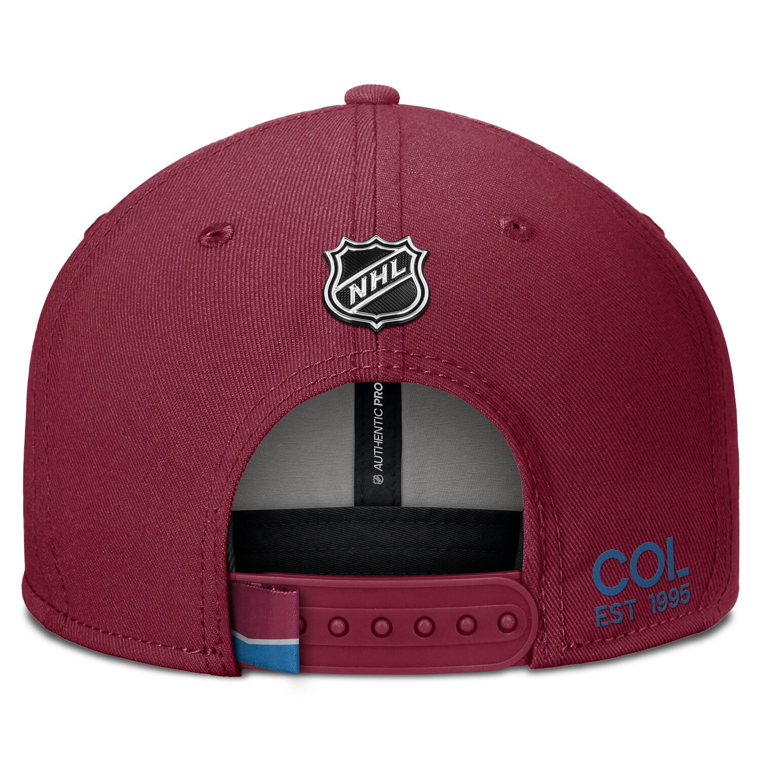 Colorado Avalanche 2024/25 NHL Authentic Pro Rink Prime Snapback Cap