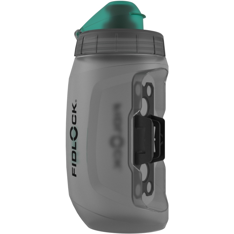 Fidlock Twist Replacement Bottle 450ml antibacterial - transparent black