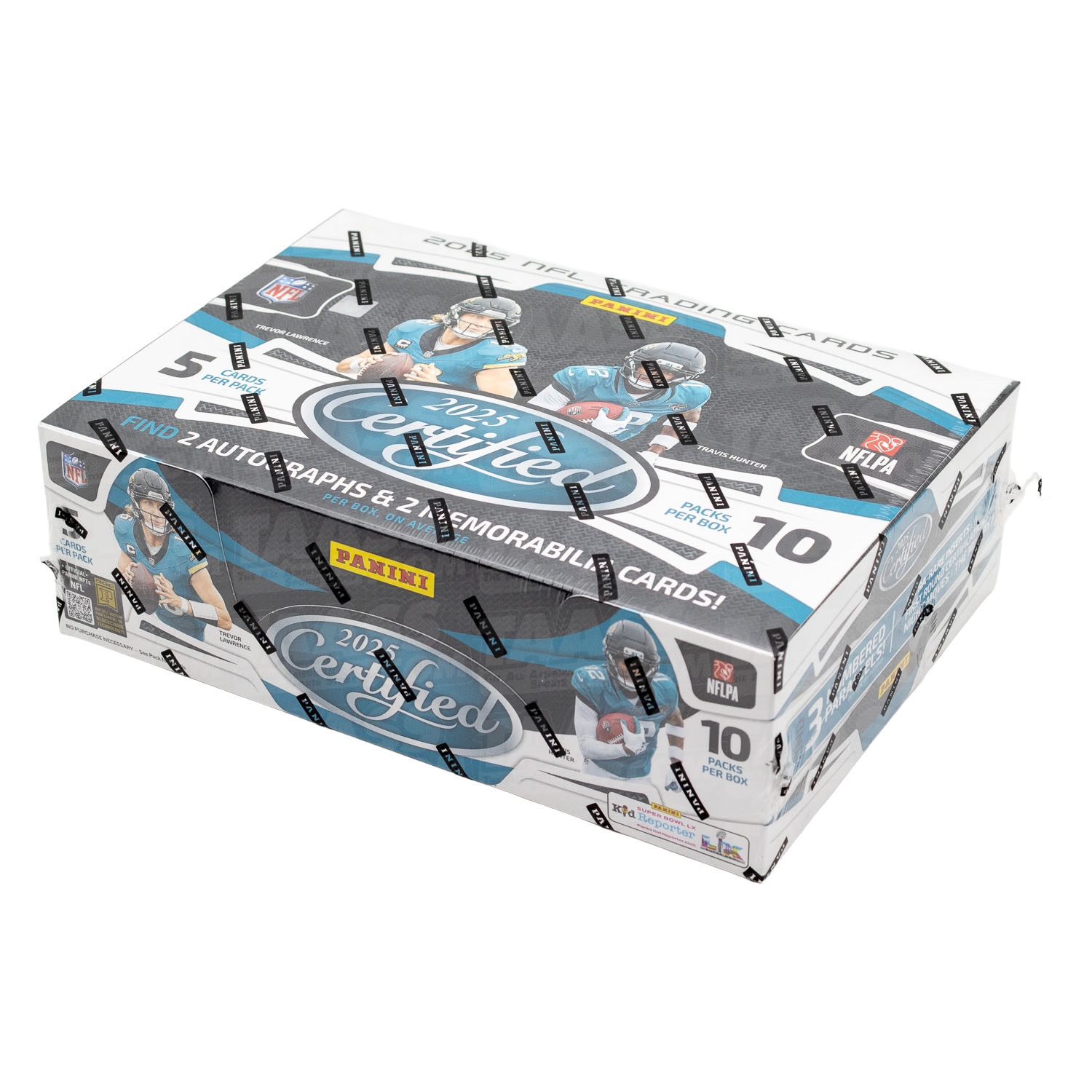 2025 Panini Certified Football NFL Hobby Box