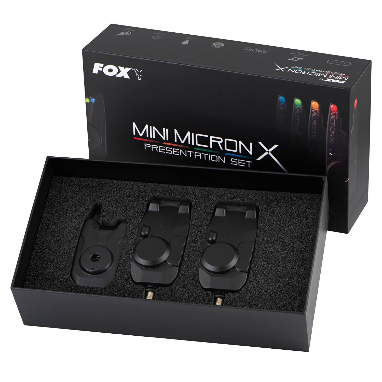 Fox Bite indicator set (2x Mini Micron X incl. Receiver)